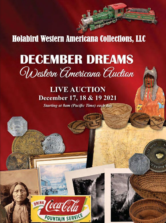 Holabird Western Americana Collections auction catalog, December 2021