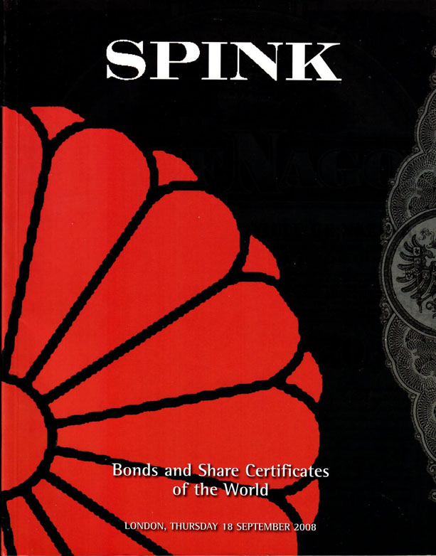 Spink auction catalog 8027, September 2008