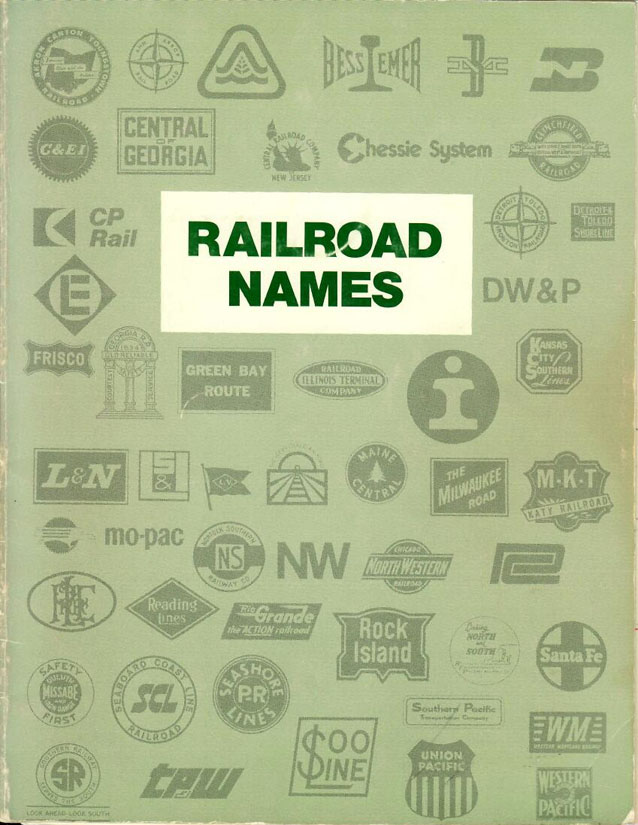 Railroad Names by William D. Edson, 1984