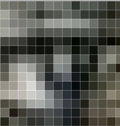 Native pixels of engraved image scanned at 2400 dpi Native pixels of engraved image scanned at 2400 dpi