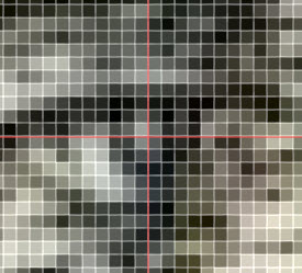 600 dpi pixels enlarged 2x 600 dpi pixels enlarged 2x